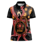 Custom Australia Indigenous Rugby Women Polo Shirt 2024 Aboriginal All Stars