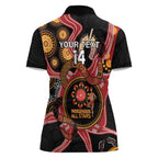 Custom Australia Indigenous Rugby Women Polo Shirt 2024 Aboriginal All Stars