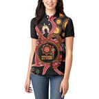 Custom Australia Indigenous Rugby Women Polo Shirt 2024 Aboriginal All Stars