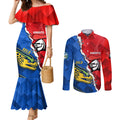 personalised-eels-and-knights-rugby-couples-matching-mermaid-dress-and-long-sleeve-button-shirts-2023-sporty-version