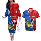 personalised-eels-and-knights-rugby-couples-matching-off-the-shoulder-long-sleeve-dress-and-hawaiian-shirt-2023-sporty-version