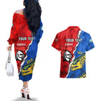 personalised-eels-and-knights-rugby-couples-matching-off-the-shoulder-long-sleeve-dress-and-hawaiian-shirt-2023-sporty-version