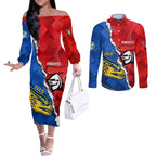 personalised-eels-and-knights-rugby-couples-matching-off-the-shoulder-long-sleeve-dress-and-long-sleeve-button-shirts-2023-sporty-version