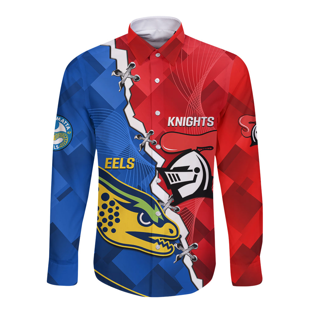 personalised-eels-and-knights-rugby-long-sleeve-button-shirt-2023-sporty-version