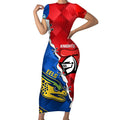 personalised-eels-and-knights-rugby-short-sleeve-bodycon-dress-2023-sporty-version