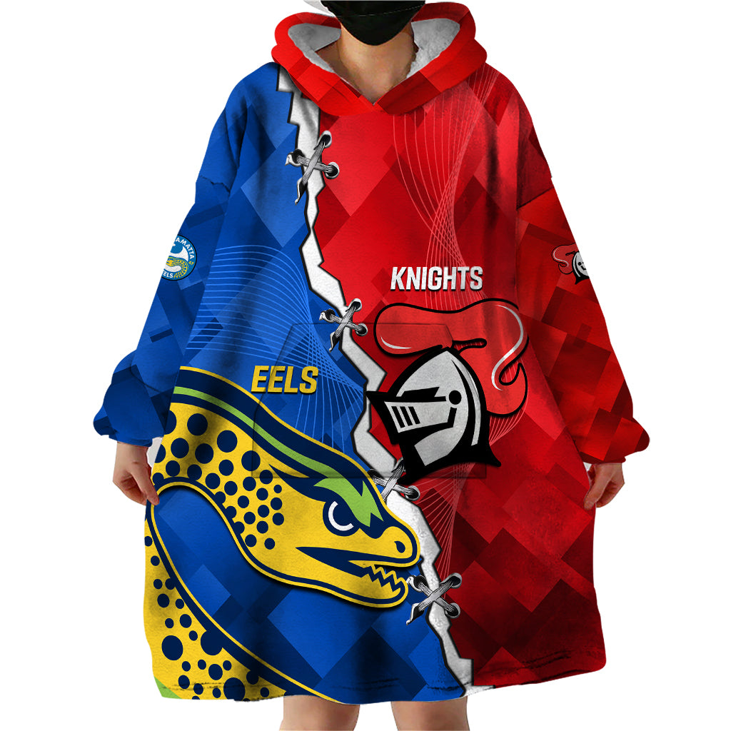 personalised-eels-and-knights-rugby-wearable-blanket-hoodie-2023-sporty-version