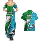 personalised-sharks-and-rabbitohs-rugby-couples-matching-summer-maxi-dress-and-hawaiian-shirt-2023-sporty-version
