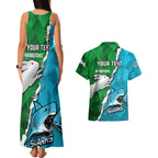 personalised-sharks-and-rabbitohs-rugby-couples-matching-tank-maxi-dress-and-hawaiian-shirt-2023-sporty-version