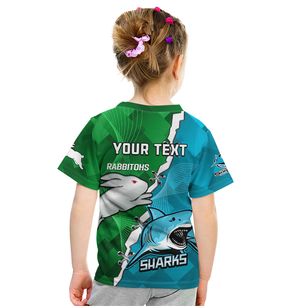 personalised-sharks-and-rabbitohs-rugby-kid-t-shirt-2023-sporty-version