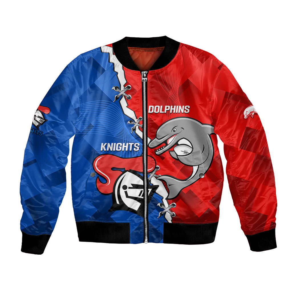 personalised-dolphins-and-knights-rugby-bomber-jacket-2023-sporty-version