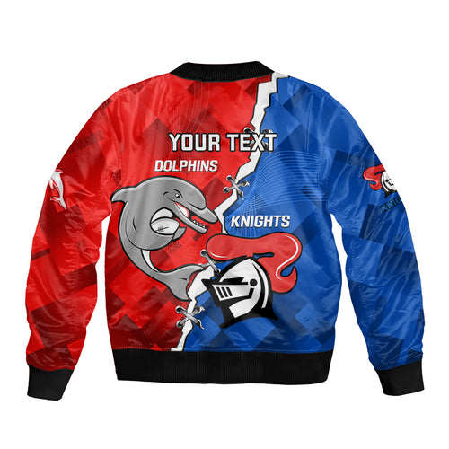 personalised-dolphins-and-knights-rugby-bomber-jacket-2023-sporty-version