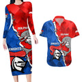 personalised-dolphins-and-knights-rugby-couples-matching-long-sleeve-bodycon-dress-and-hawaiian-shirt-2023-sporty-version