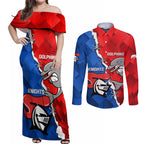 personalised-dolphins-and-knights-rugby-couples-matching-off-shoulder-maxi-dress-and-long-sleeve-button-shirts-2023-sporty-version