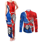 personalised-dolphins-and-knights-rugby-couples-matching-tank-maxi-dress-and-long-sleeve-button-shirts-2023-sporty-version