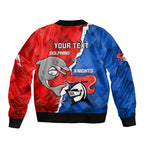 personalised-dolphins-and-knights-rugby-sleeve-zip-bomber-jacket-2023-sporty-version