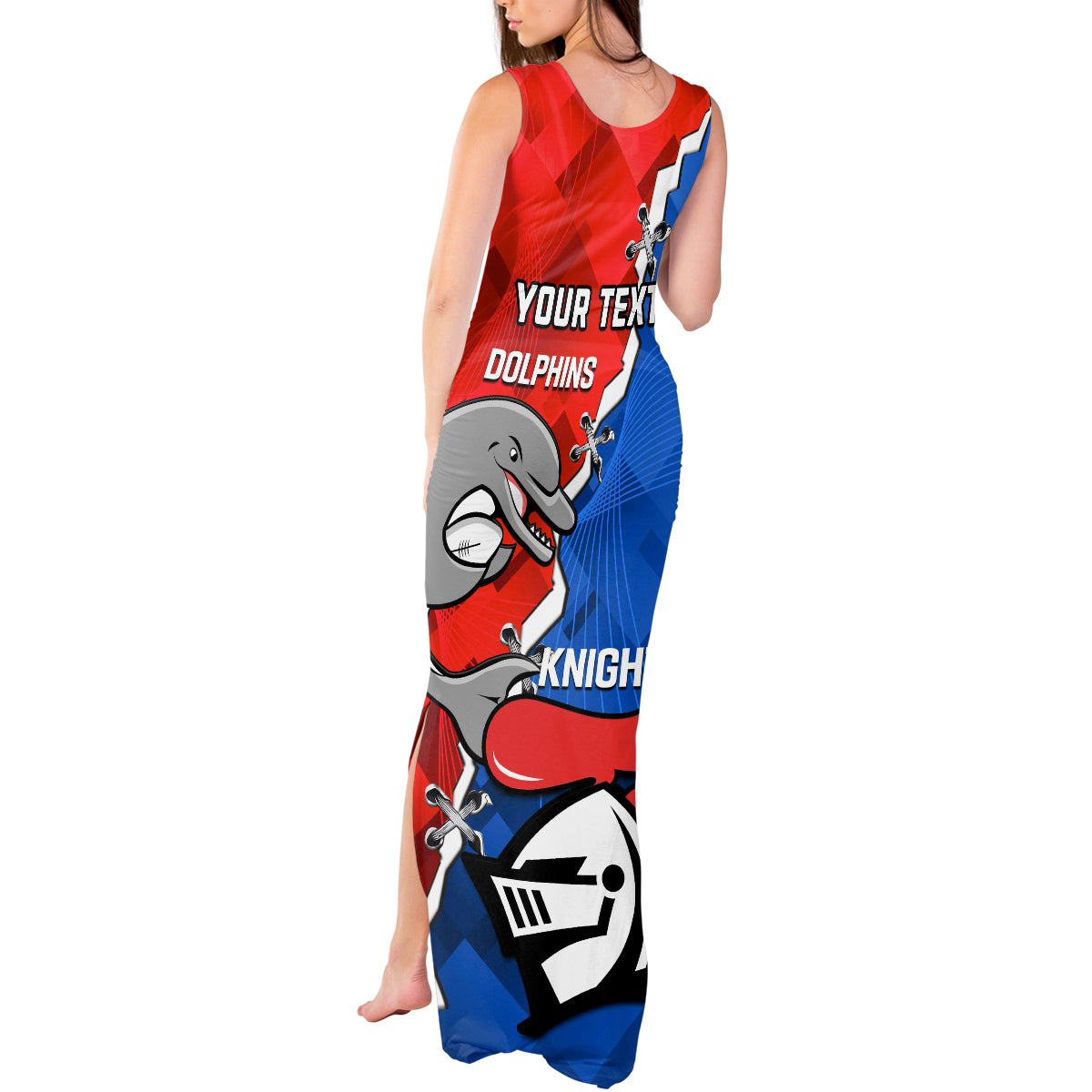 personalised-dolphins-and-knights-rugby-tank-maxi-dress-2023-sporty-version
