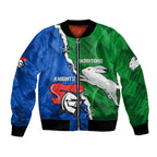 personalised-knights-and-rabbitohs-rugby-bomber-jacket-2023-sporty-version