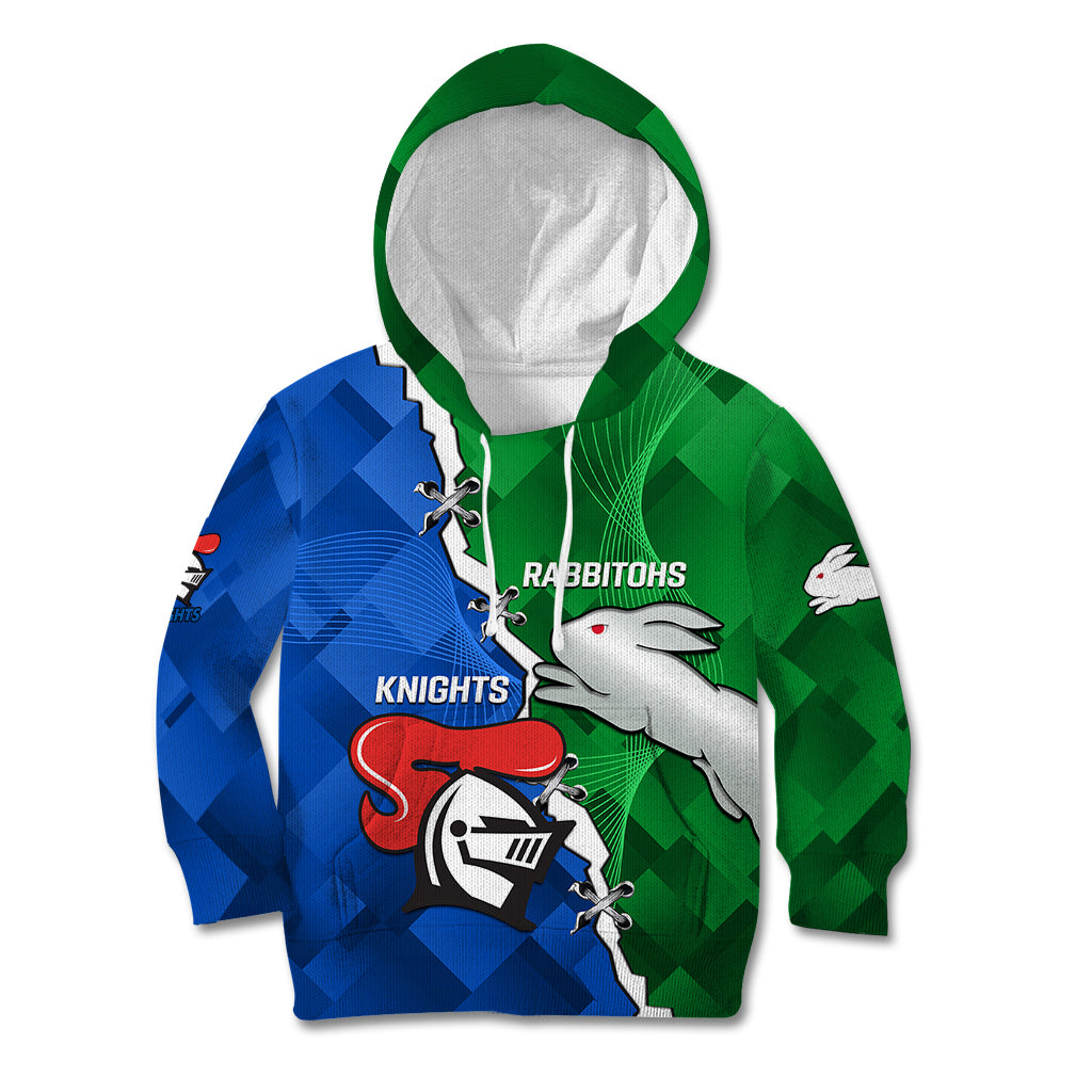 personalised-knights-and-rabbitohs-rugby-kid-hoodie-2023-sporty-version