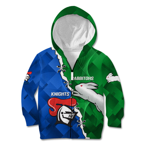 personalised-knights-and-rabbitohs-rugby-kid-hoodie-2023-sporty-version