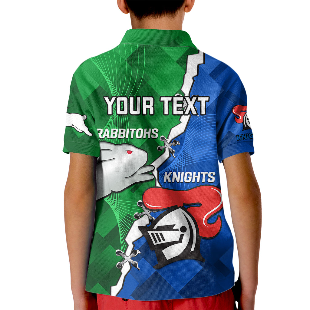 personalised-knights-and-rabbitohs-rugby-kid-polo-shirt-2023-sporty-version