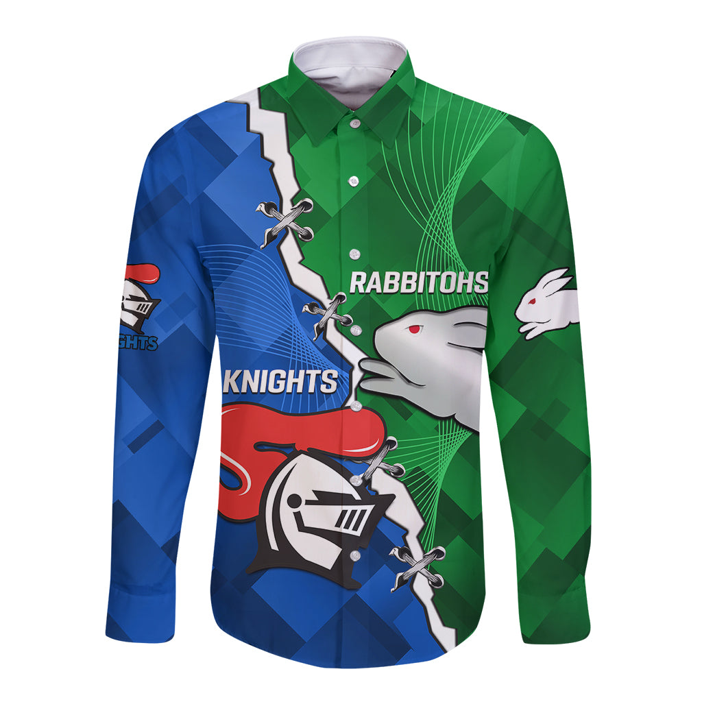personalised-knights-and-rabbitohs-rugby-long-sleeve-button-shirt-2023-sporty-version