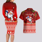 australia-christmas-couples-matching-long-sleeve-bodycon-dress-and-hawaiian-shirt-xmas-in-july-happy-santa-claus-with-map-red-style