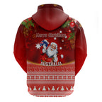 australia-christmas-hoodie-xmas-in-july-happy-santa-claus-with-map-red-style
