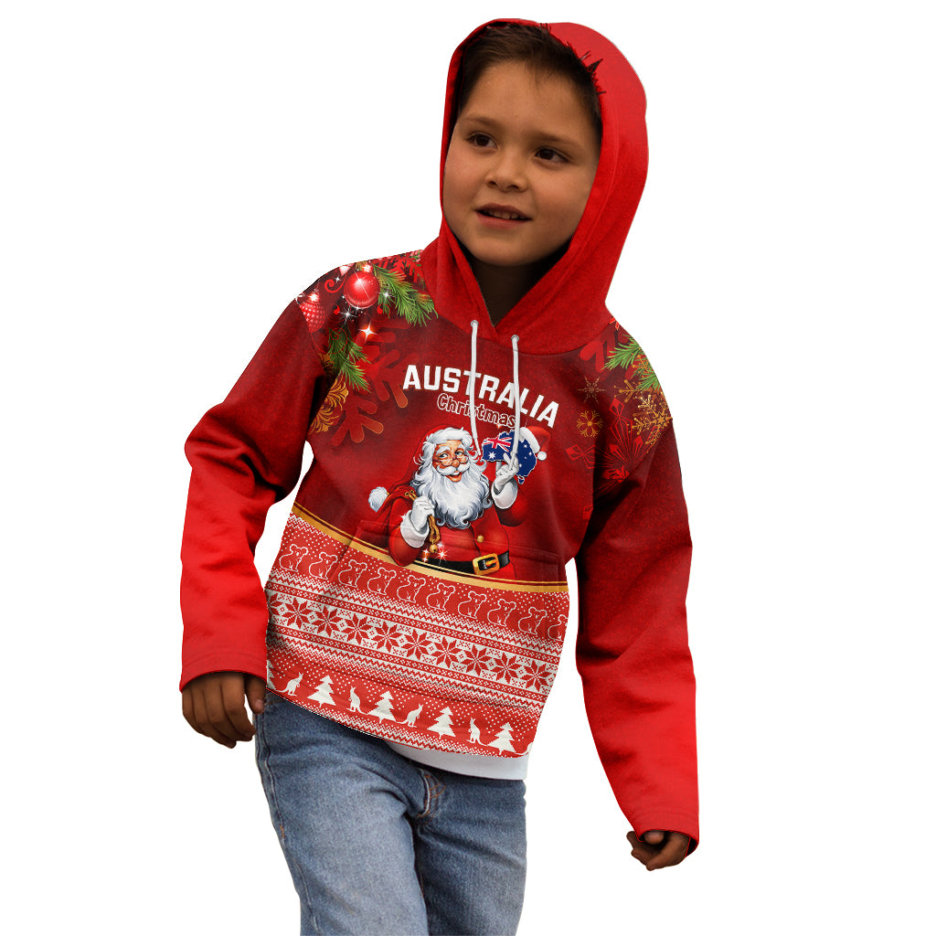 australia-christmas-kid-hoodie-xmas-in-july-happy-santa-claus-with-map-red-style