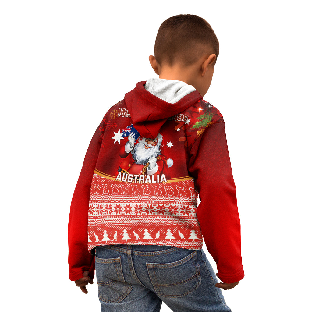australia-christmas-kid-hoodie-xmas-in-july-happy-santa-claus-with-map-red-style
