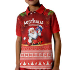 australia-christmas-kid-polo-shirt-xmas-in-july-happy-santa-claus-with-map-red-style