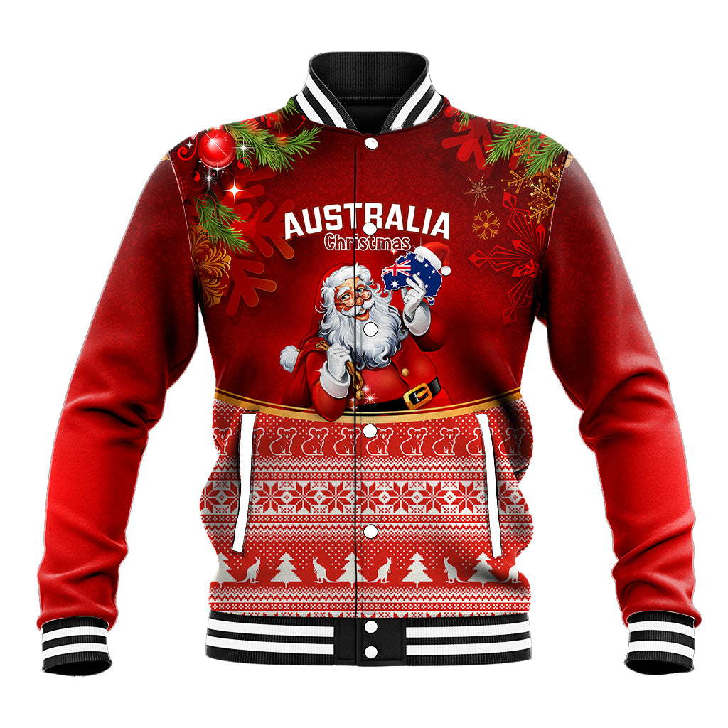 personalised-australia-christmas-baseball-jacket-xmas-in-july-happy-santa-claus-with-map-red-style