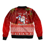 personalised-australia-christmas-bomber-jacket-xmas-in-july-happy-santa-claus-with-map-red-style