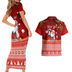 personalised-australia-christmas-couples-matching-short-sleeve-bodycon-dress-and-hawaiian-shirt-xmas-in-july-happy-santa-claus-with-map-red-style
