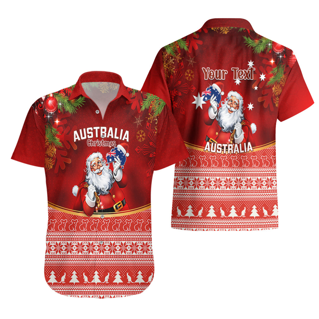 personalised-australia-christmas-hawaiian-shirt-xmas-in-july-happy-santa-claus-with-map-red-style