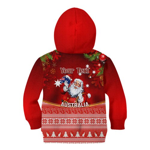 personalised-australia-christmas-kid-hoodie-xmas-in-july-happy-santa-claus-with-map-red-style