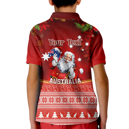 personalised-australia-christmas-kid-polo-shirt-xmas-in-july-happy-santa-claus-with-map-red-style