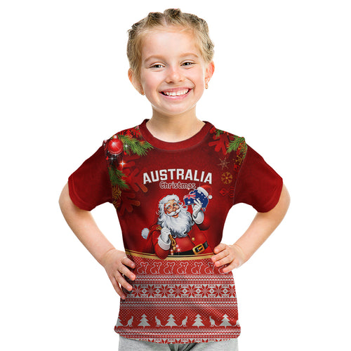 personalised-australia-christmas-kid-t-shirt-xmas-in-july-happy-santa-claus-with-map-red-style