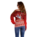 personalised-australia-christmas-off-shoulder-sweater-xmas-in-july-happy-santa-claus-with-map-red-style