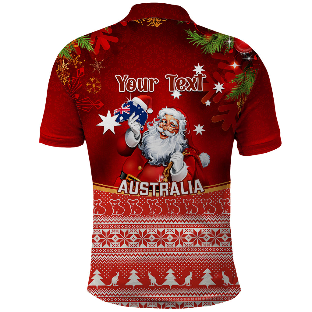 personalised-australia-christmas-polo-shirt-xmas-in-july-happy-santa-claus-with-map-red-style