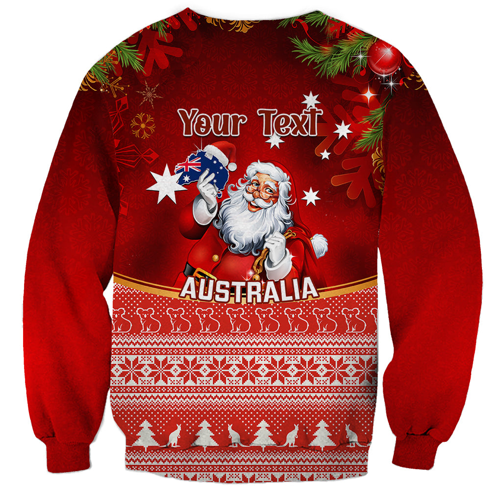 personalised-australia-christmas-sweatshirt-xmas-in-july-happy-santa-claus-with-map-red-style