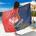Custom Dragons And Cowboys Rugby Sarong Aboriginal Mix Polynesian Pattern