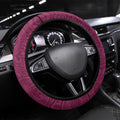 Sharks And Broncos Rugby Steering Wheel Cover Aboriginal Mix Polynesian Pattern