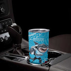 Sharks And Broncos Rugby Tumbler Cup Aboriginal Mix Polynesian Pattern
