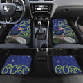 Personalized New Zealand Pukeko Christmas Car Mats Meri Kirihimete Taniko Ponga Koru Blue - Aussie Hoodie