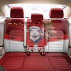 Personalized New Zealand Sheep Christmas Back Car Seat Cover Hipi Meri Kirihimete Silver Fern Xmas Tree - Aussie Hoodie