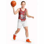 Personalized New Zealand Sheep Christmas Basketball Jersey Hipi Meri Kirihimete Silver Fern Xmas Tree - Aussie Hoodie