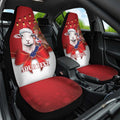 Personalized New Zealand Sheep Christmas Car Seat Cover Hipi Meri Kirihimete Silver Fern Xmas Tree - Aussie Hoodie