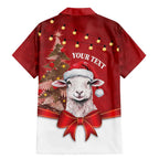 Personalized New Zealand Sheep Christmas Family Matching Mermaid Dress and Hawaiian Shirt Hipi Meri Kirihimete Silver Fern Xmas Tree - Aussie Hoodie