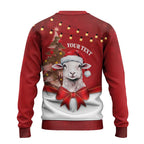 Personalized New Zealand Sheep Christmas Ugly Christmas Sweater Hipi Meri Kirihimete Silver Fern Xmas Tree - Aussie Hoodie