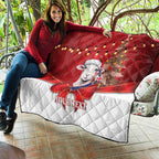 Personalized New Zealand Sheep Christmas Quilt Hipi Meri Kirihimete Silver Fern Xmas Tree - Aussie Hoodie